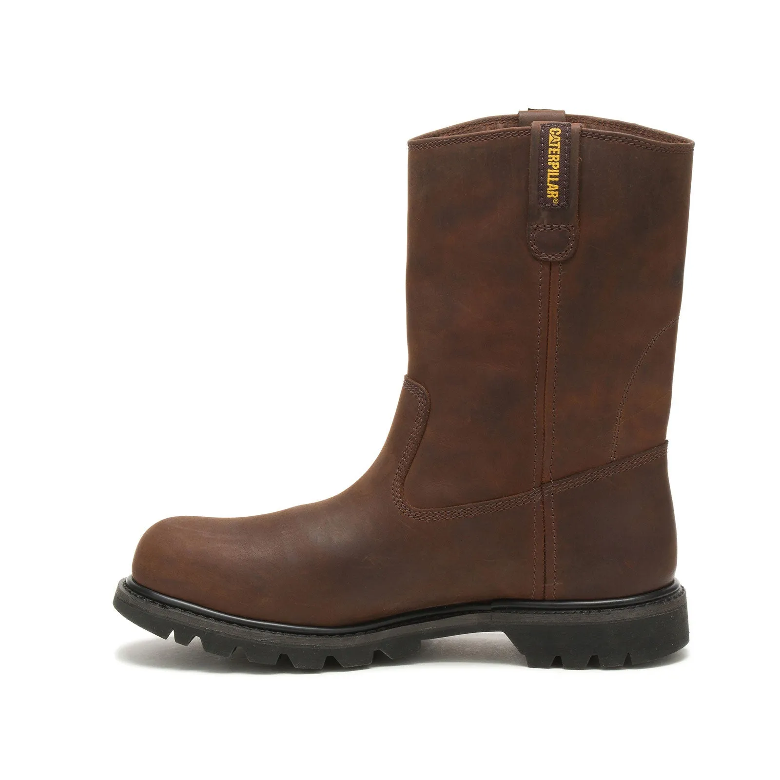 Revolver Steel-Toe Work Boot Dark Brown