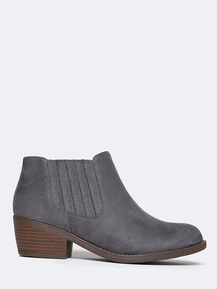 Slip On Ankle Booties