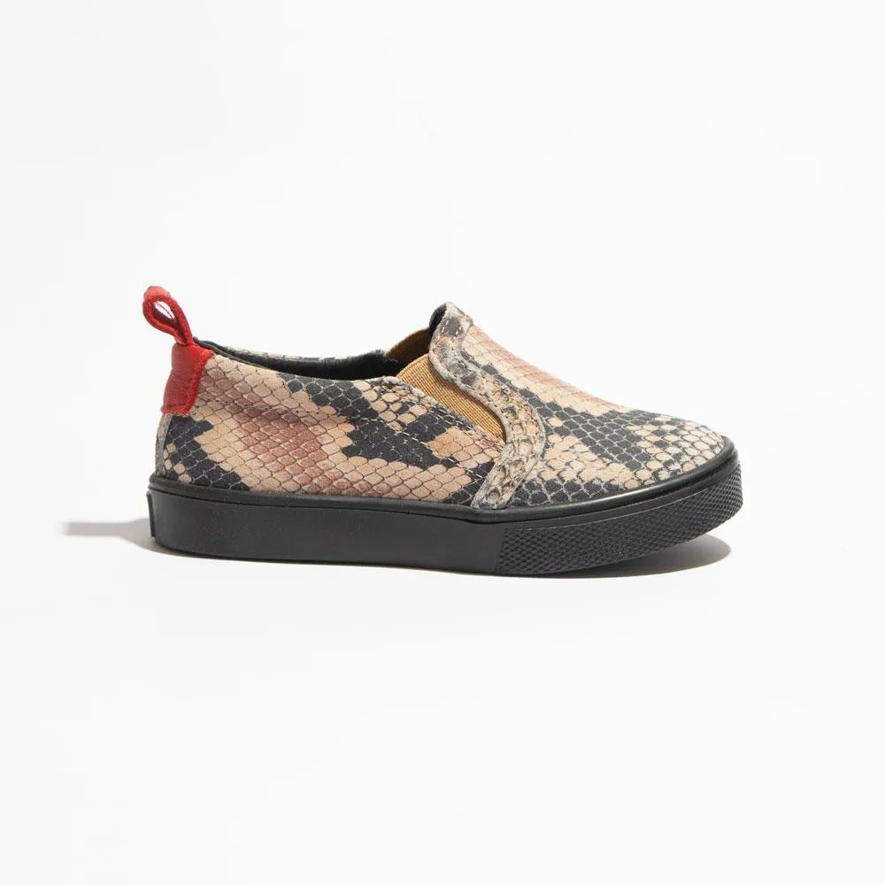 Snakeskin Classic Slip On Sneaker