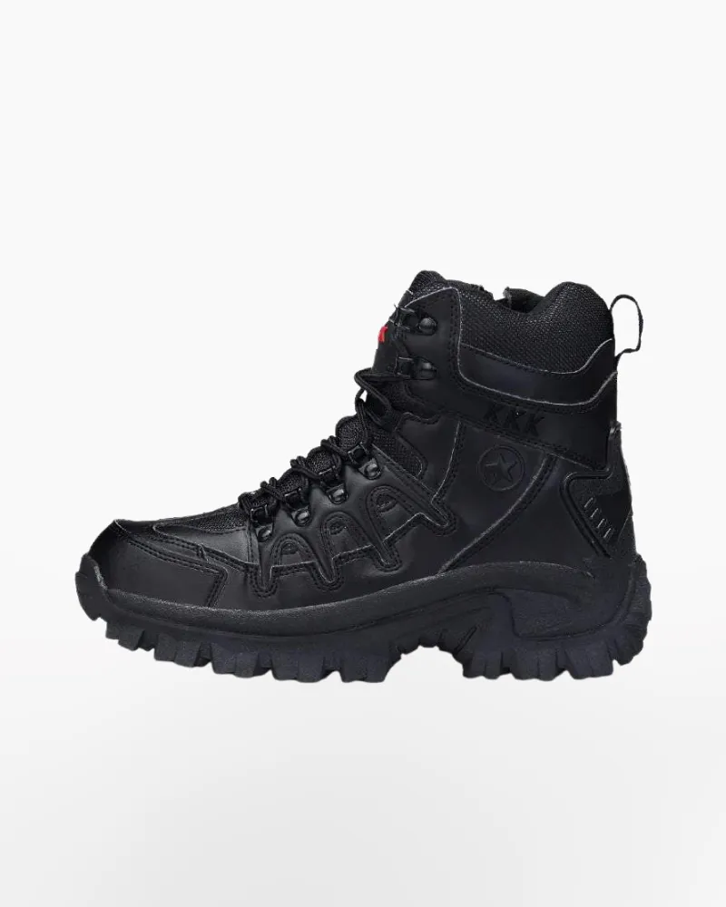 Techwear Black Boots Aesthetic