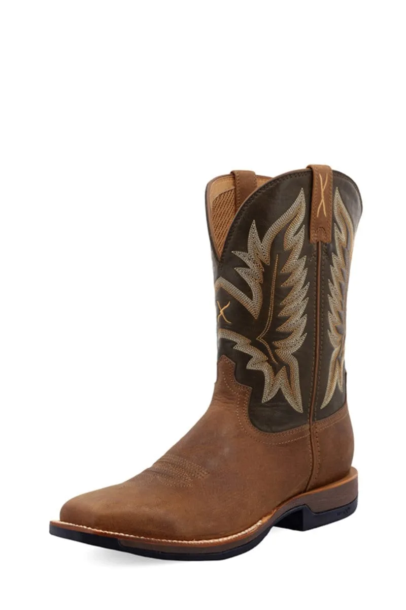 Twisted X Mens 11 Tech X1 Boots Buff Tan