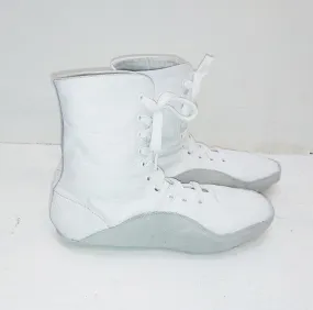 WHITE Tightrope Shoes Jazz Boot Style w/ GREY sole