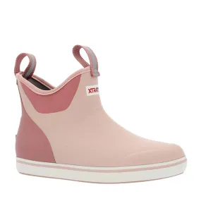 Women's 6 Inch Ankle Deck Boot in Blush Pink