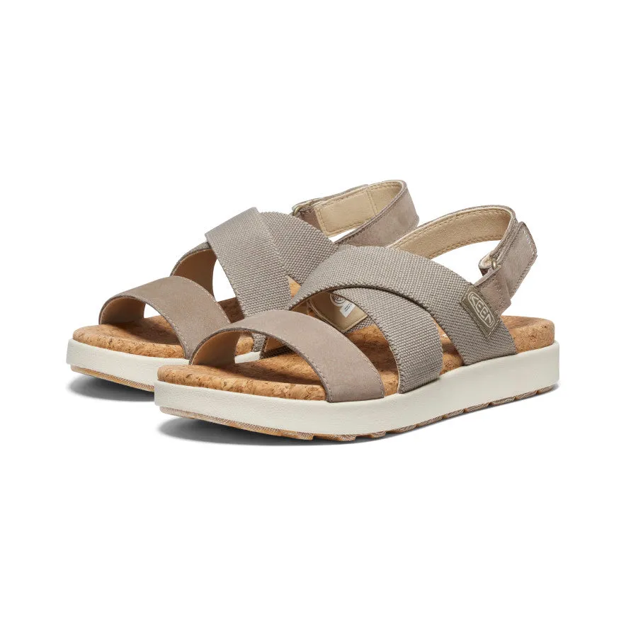 Women's Elle Criss Cross Sandal  |  Brindle/Birch