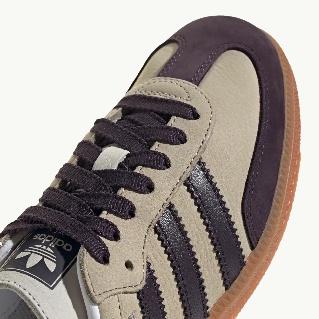 Women's Samba OG - Putty Grey/Aurora Black/Metallic Silver