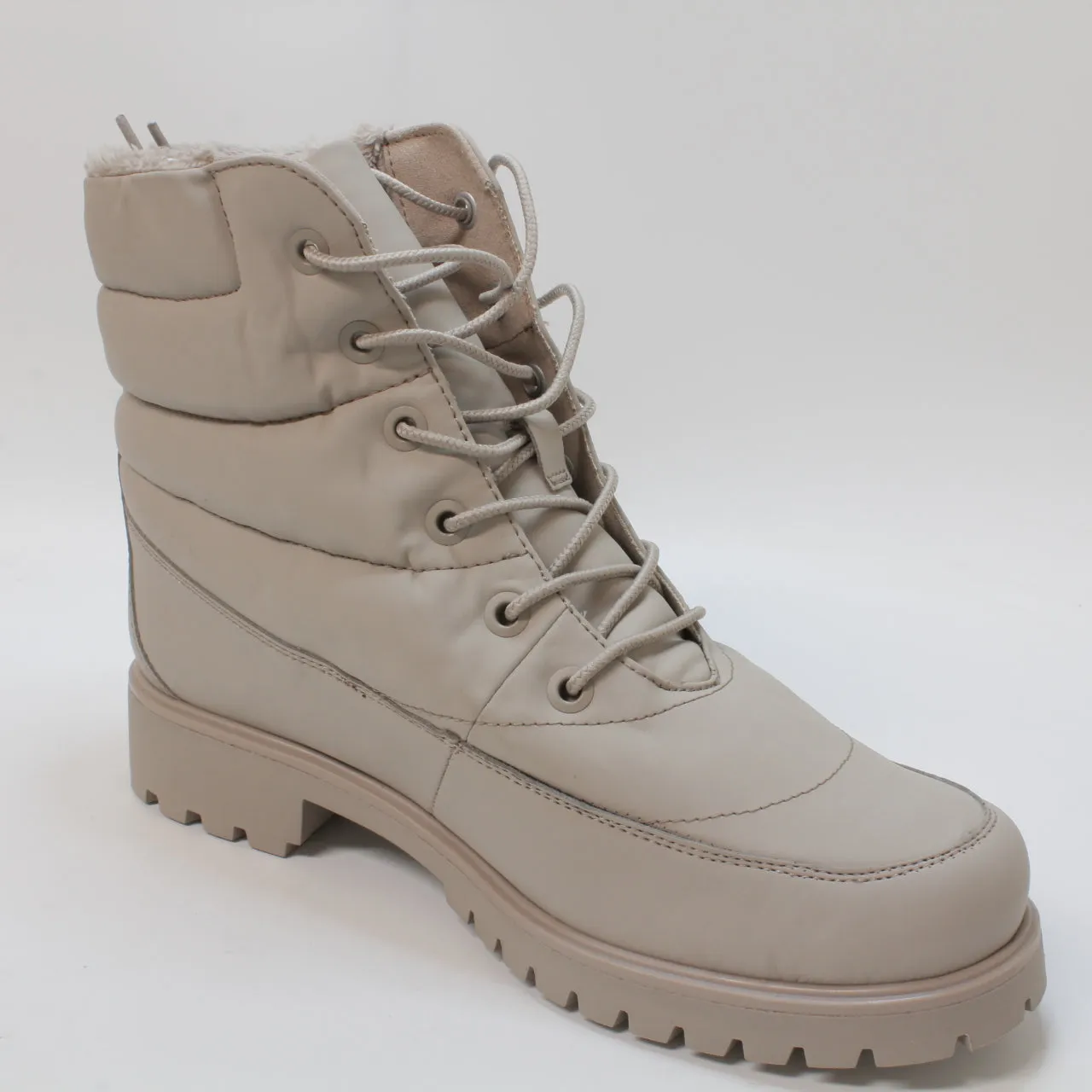 Womens Timberland Lyonsdale Puffer Boots - Luxurious Pure Cashmere - Size 8.5 UK