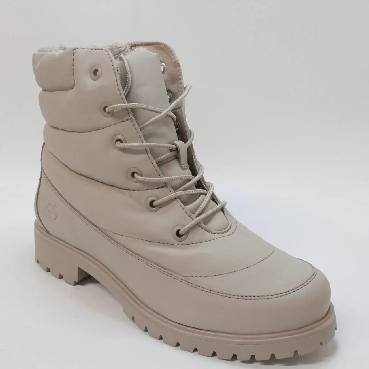 Womens Timberland Lyonsdale Puffer Boots - Luxurious Pure Cashmere - Size 8.5 UK