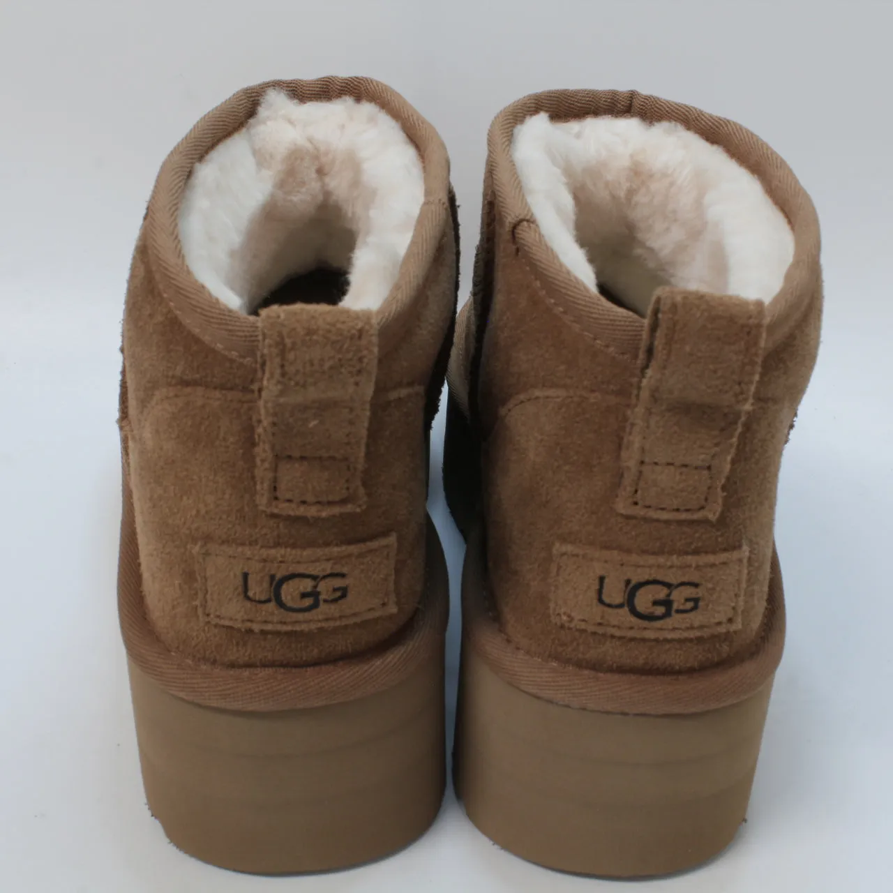 Womens UGG Classic Ultra Mini Platform Chestnut Uk Size 6