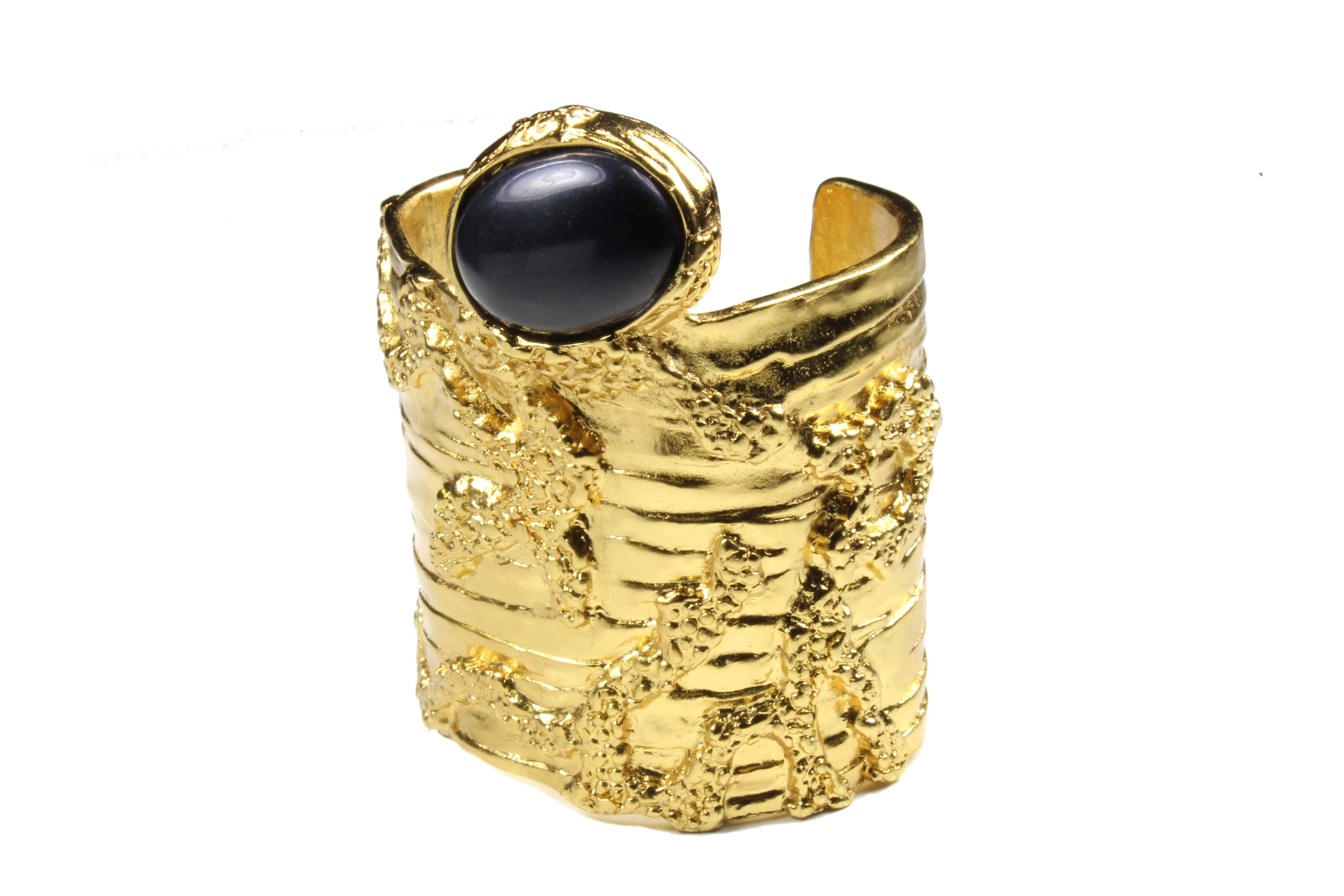 YVES SAINT LAURENT Rive Gauche Arty cuff bracelet