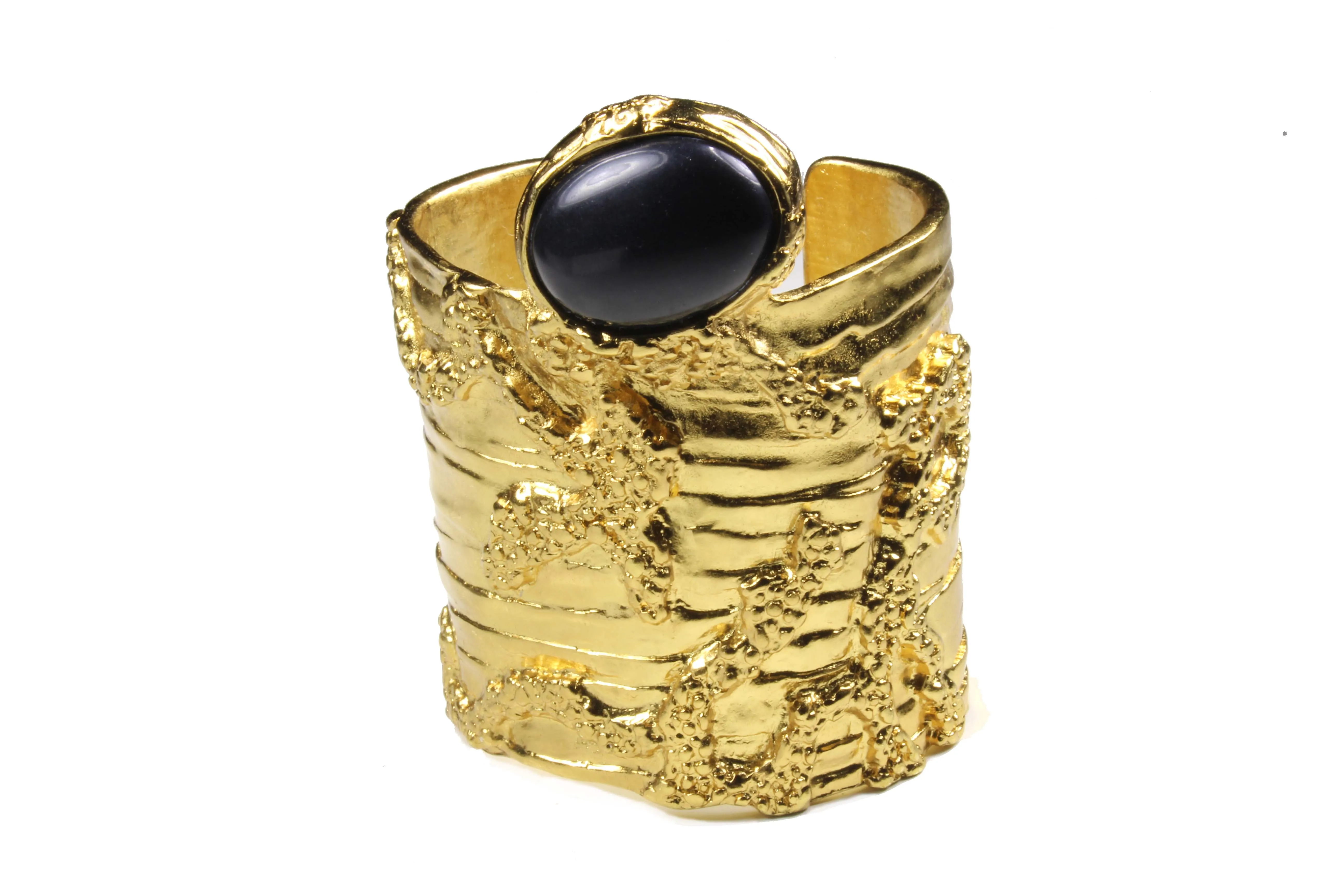 YVES SAINT LAURENT Rive Gauche Arty cuff bracelet